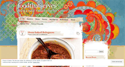 Desktop Screenshot of foodthatserves.com